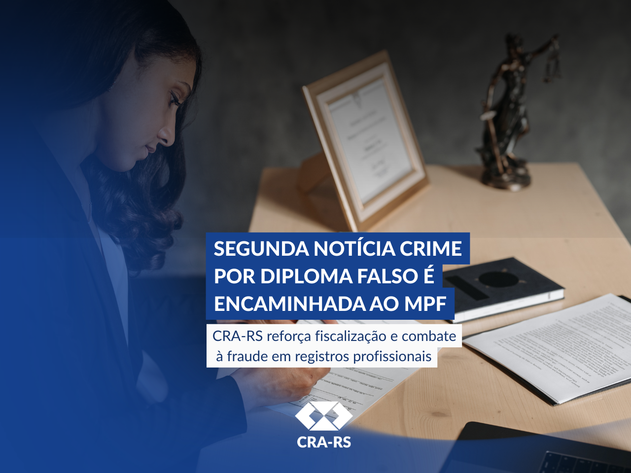 CRA-RS encaminha notícia crime ao MPF